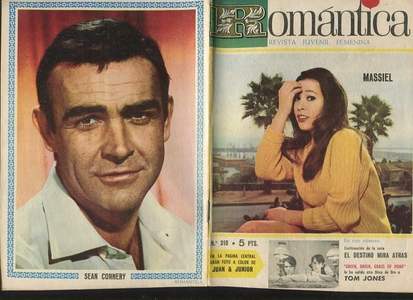 Romantica numero 310: poster central de Juan y Junior (30 x 21,5 cm)