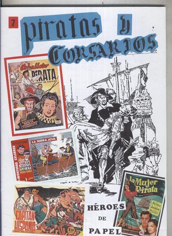 Heroes de Papel: Piratas y Corsarios numero 07:  El corsario rojo (armando)