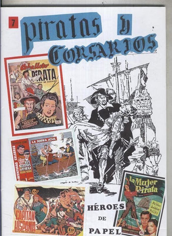 Heroes de Papel: Piratas y Corsarios numero 07:  El corsario rojo (armando)