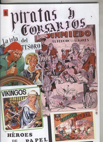 Heroes de Papel: Piratas y Corsarios numero 06: Los vikingos