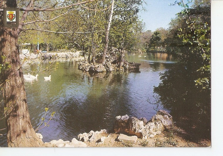 Postal 048101 : Valladolid. Estanque del Campo Grande con su Isla