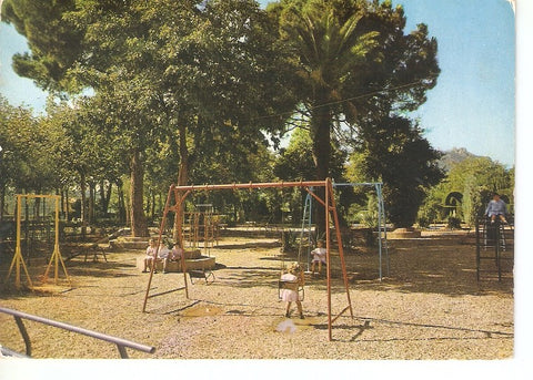 Postal 048102 : Olesa de Montserrat. Detalle Parque Municipal