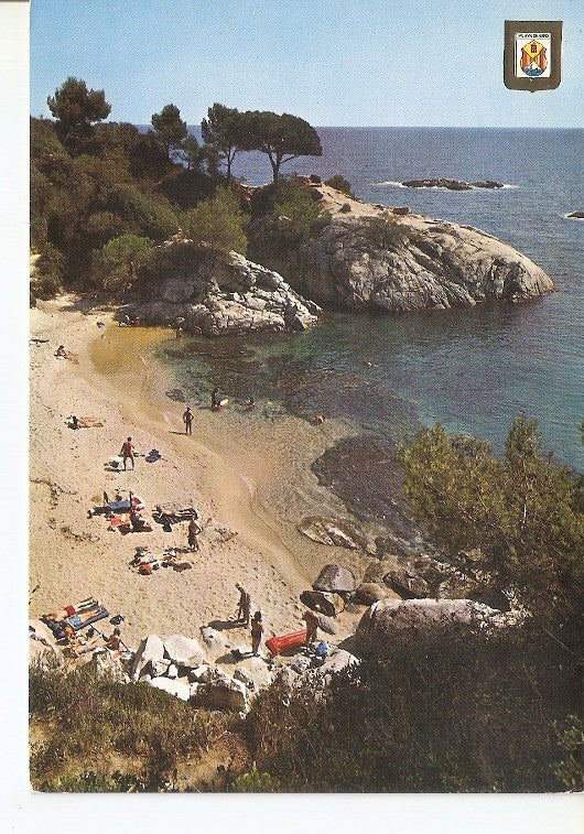 Postal 048111 : Playa de Aro (Costa Brava). Cala del Pi