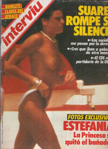 INTERVIU Numero 0460: ESTEFANIA DE MONACO, la princesa se quito el bañador