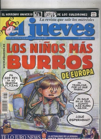 El Jueves revista semanal numero 1479: poster de Celia Blanco
