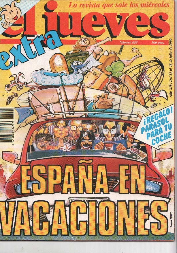 EL JUEVES numero 0685 - ESPAÑA EN VACACIONES