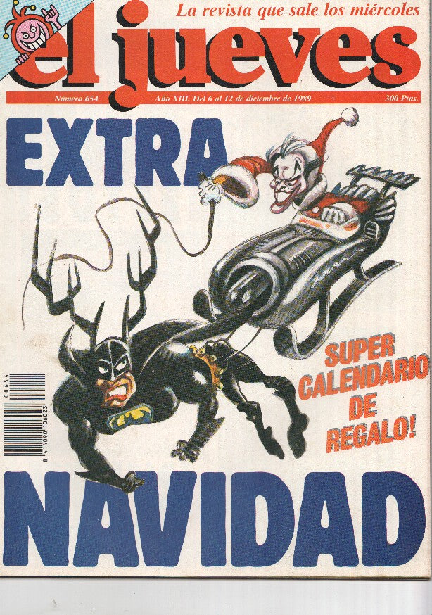 EL JUEVES numero 0654 - EXTRA NAVIDAD 1989