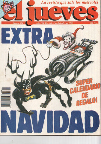 EL JUEVES numero 0654 - EXTRA NAVIDAD 1989