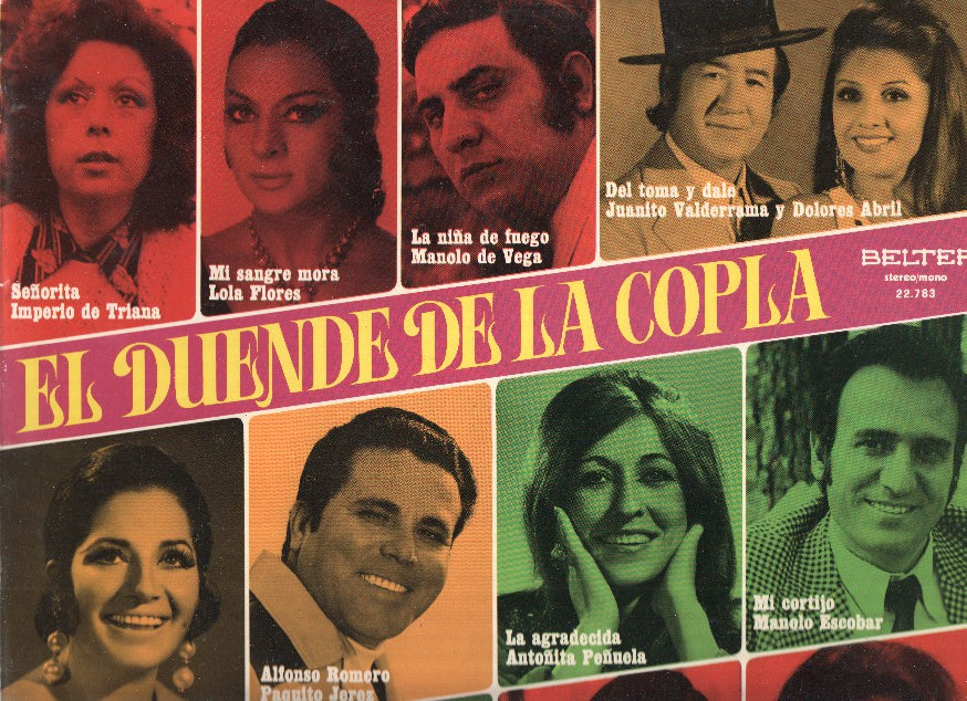 Disco-LP 33rpm: EL DUENDE DE LA COPLA - Recopilatorio (Belter)