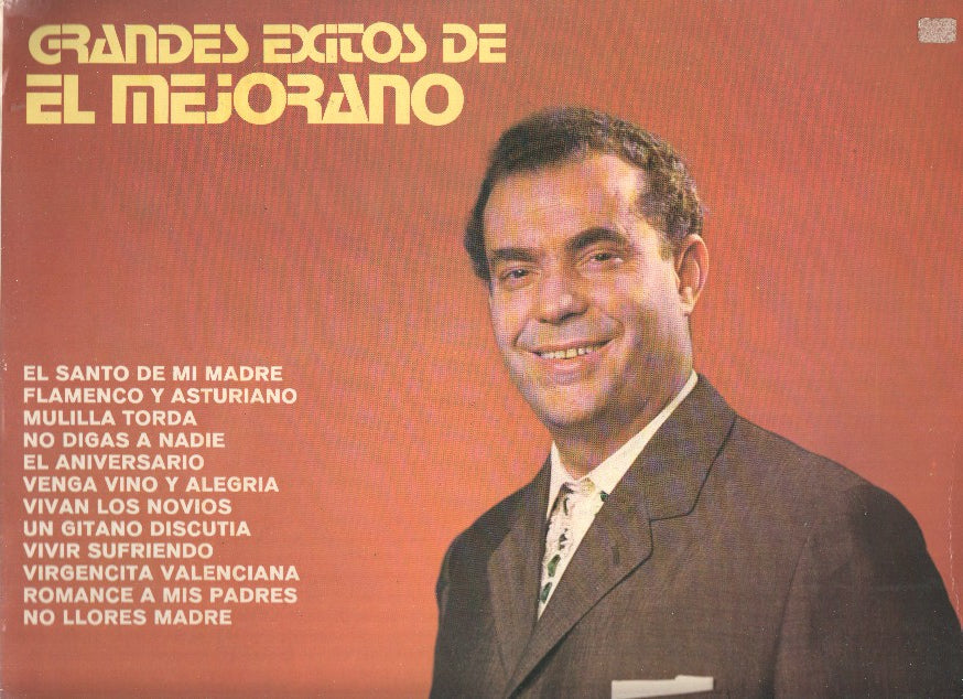 Disco-LP 33rpm: EL MEJORANO - Grandes Exitos de El Mejorano