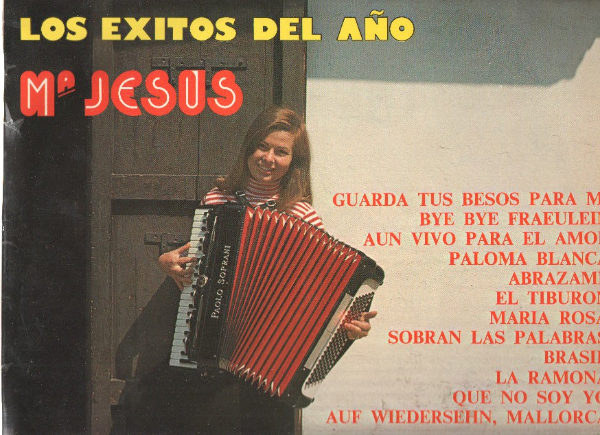 Disco-LP 33rpm: MARIA JESUS Y SU ACORDEON - Los Exitos del año