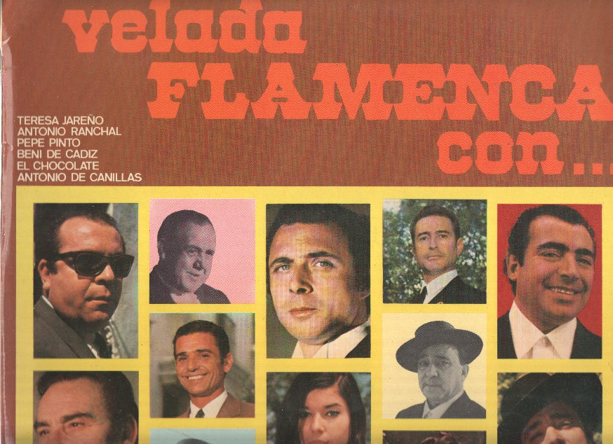 Disco-LP 33rpm: VELADA FLAMENCA CON... - Recopilatorio