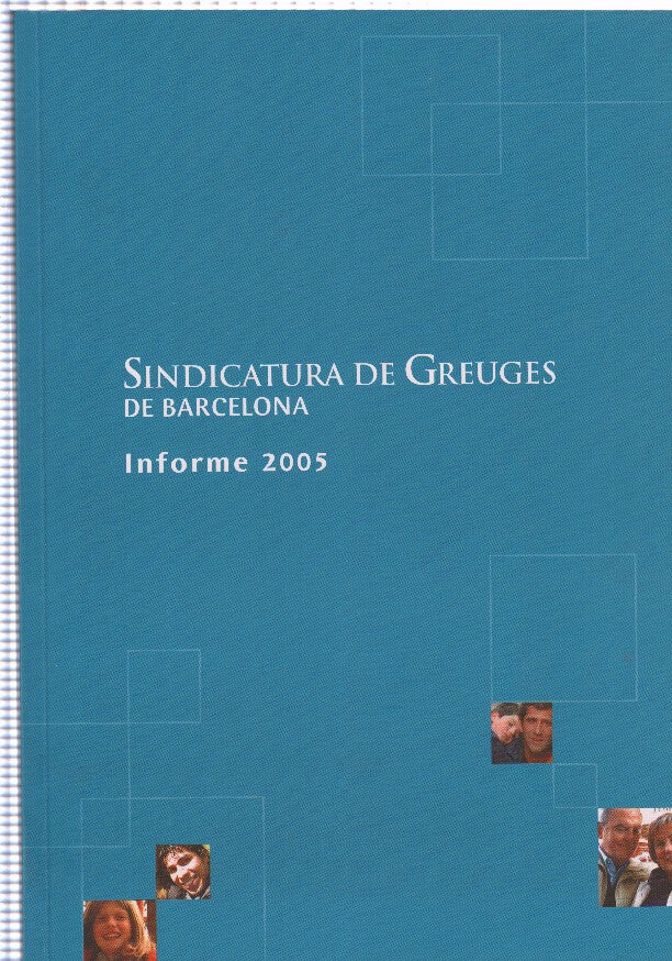 SINDICATURA DE GREUGES - INFORME 2005