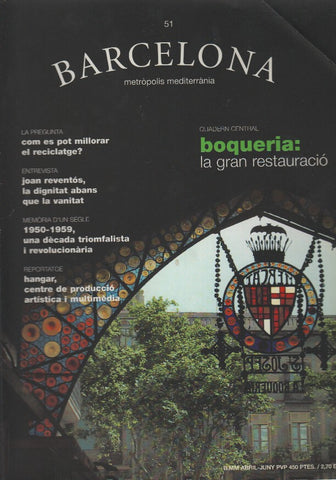 BARCELONA Numero 0051 - Boqueria, la gran restauracio