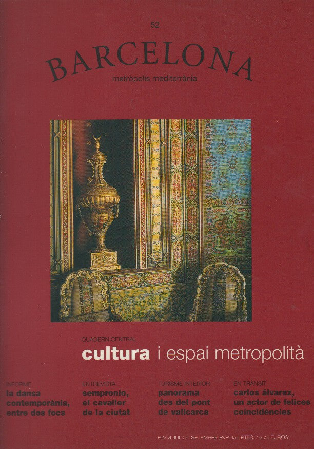 BARCELONA Numero 0052 - CULTURA I ESPAI METROPOLITA