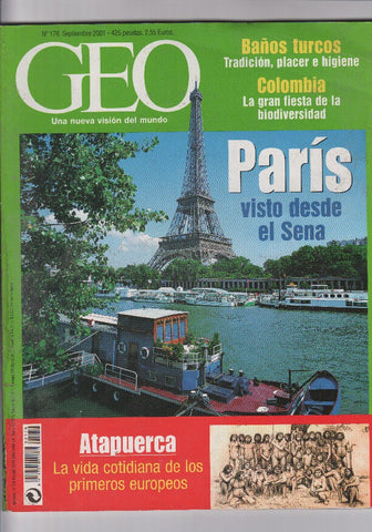 GEO numero 0176 - PARIS VISTO DESDE EL SENA