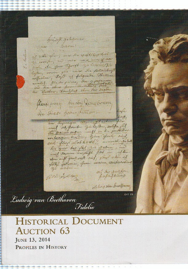 Historical Document Auction 63
