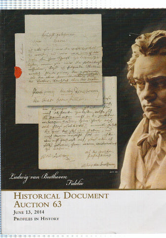Historical Document Auction 63
