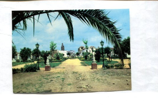 Postal / Postcard: 54888: RECORTADA: Parque del progreso de Llerena-Badajoz