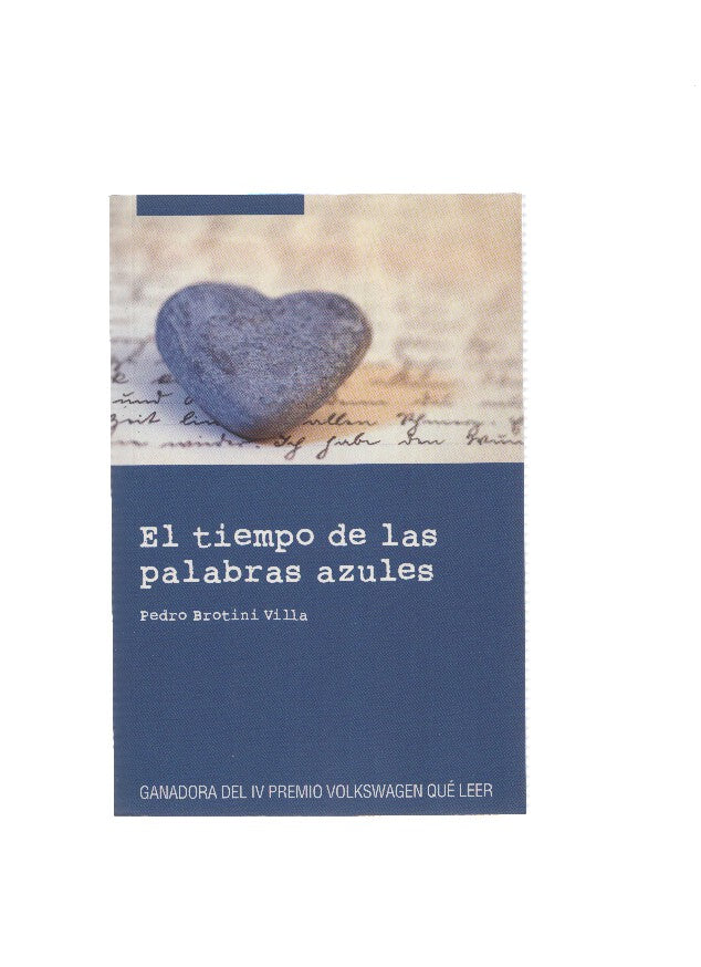 El tiempo de las palabras azules