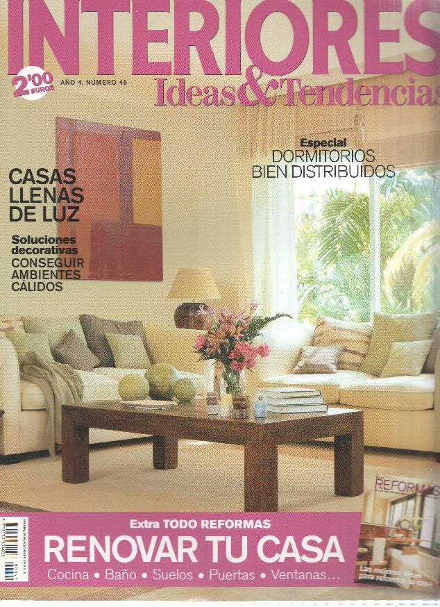 INTERIORES numero 0045 - RENOVAR TU CASA