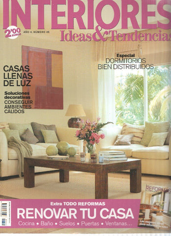 INTERIORES numero 0045 - RENOVAR TU CASA