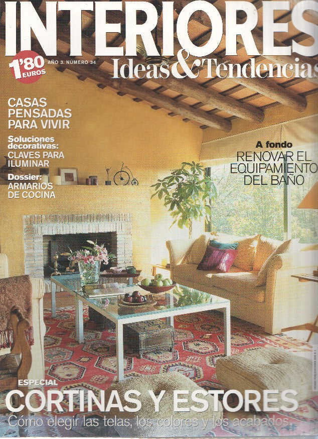 INTERIORES numero 0034 - CORTINAS Y ESTORES