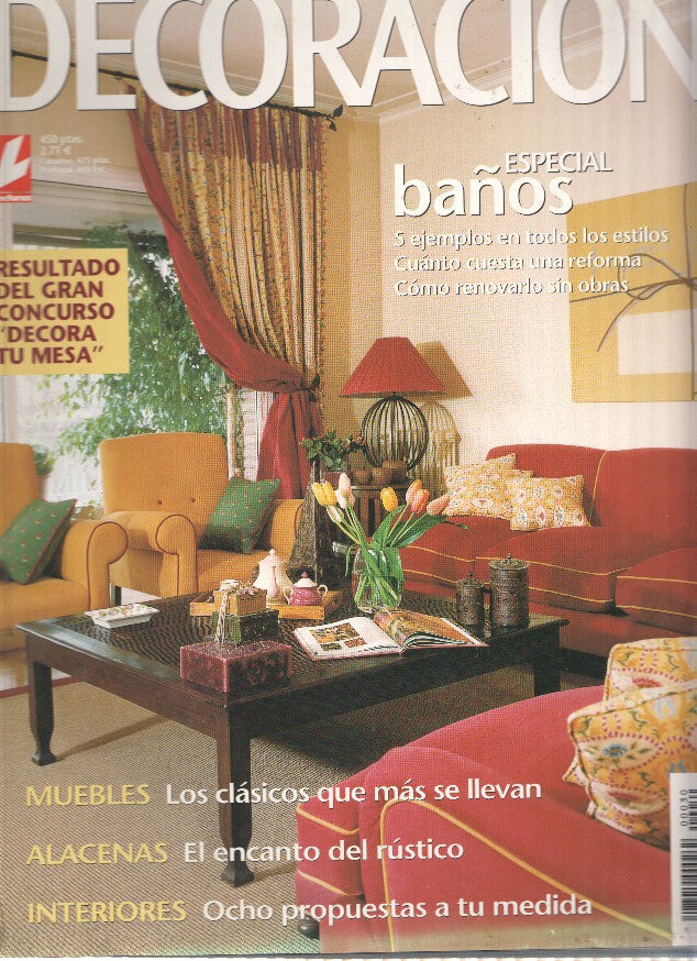 LECTURAS DECORACION numero 0030 -  ESPECIAL BAÑOS