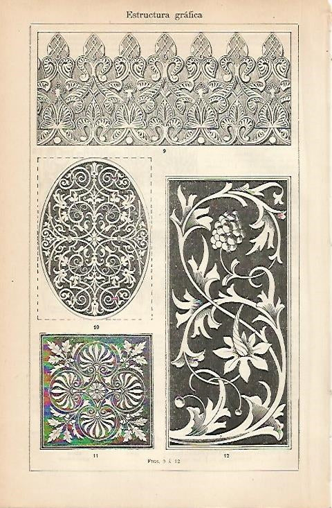 LAMINA ESPASA 7893: Estructura grafica