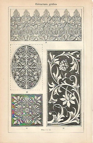 LAMINA ESPASA 7893: Estructura grafica