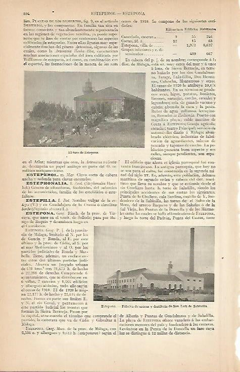 LAMINA ESPASA 7957: El Faro de Estepona