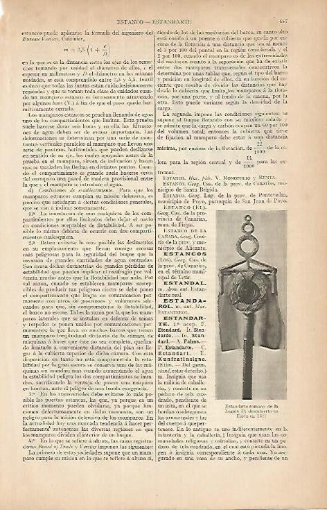 LAMINA ESPASA 7969: Estandarte de la Legion IX 