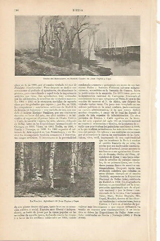 LAMINA ESPASA 8003: Orillas del Manzanares por J. Espina