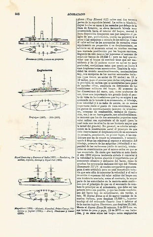 LAMINA ESPASA 8052: Acorazados de Inglaterra
