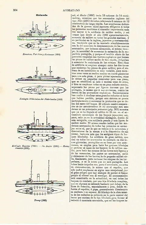LAMINA ESPASA 8053: Acorazados de Holanda