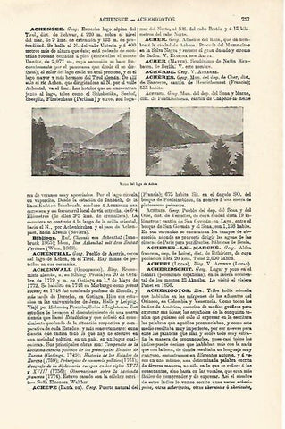 LAMINA ESPASA 8130: Vistas del Lago de Achen
