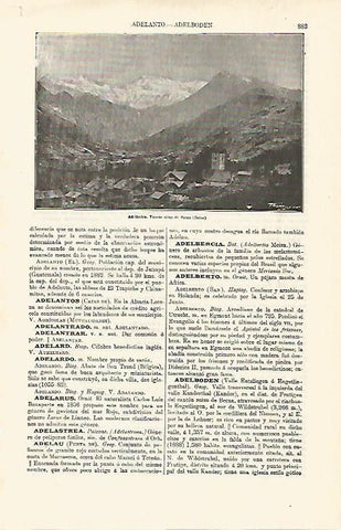LAMINA ESPASA 8136: Vistas de Berna Suiza