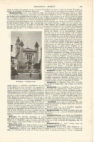 LAMINA ESPASA 8176: Iglesia nueva de Bordighera Italia