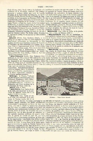 LAMINA ESPASA 8179: Plaza Victor Manuel en Bolzano Italia