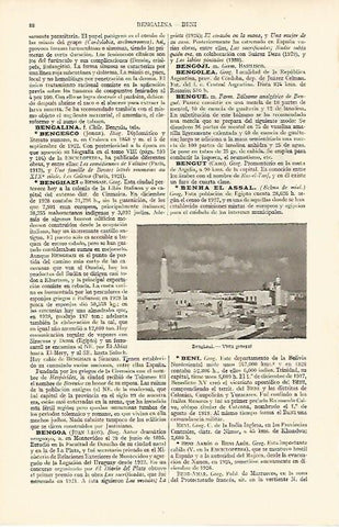 LAMINA ESPASA 8197: Vista general de Benghazi Libia