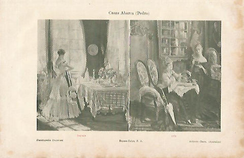 LAMINA ESPASA 8251: Ingrato y 1878 por Pedro Casas Abarca