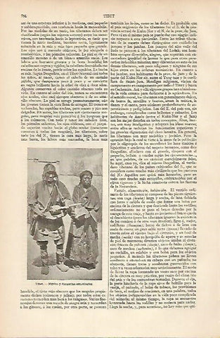 LAMINA ESPASA 8392: Musico y bailarina ambulantes del Tibet