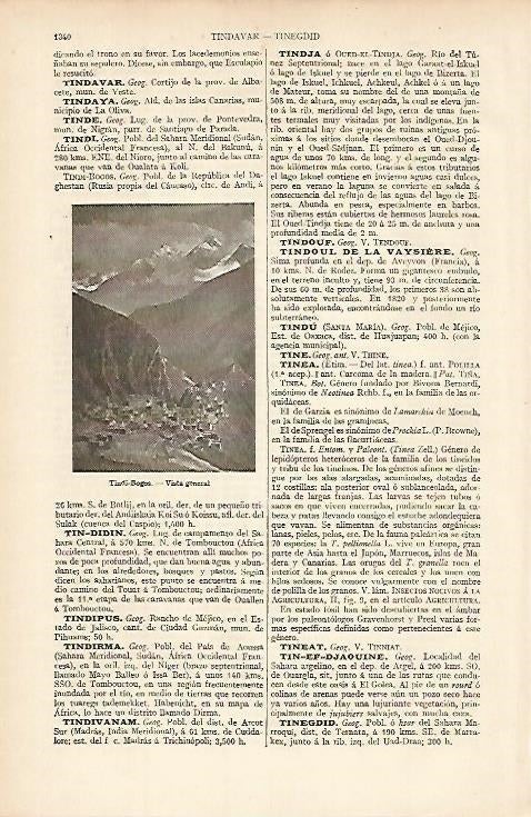 LAMINA ESPASA 8471: Vista general de Tindi-Bogos Rusia