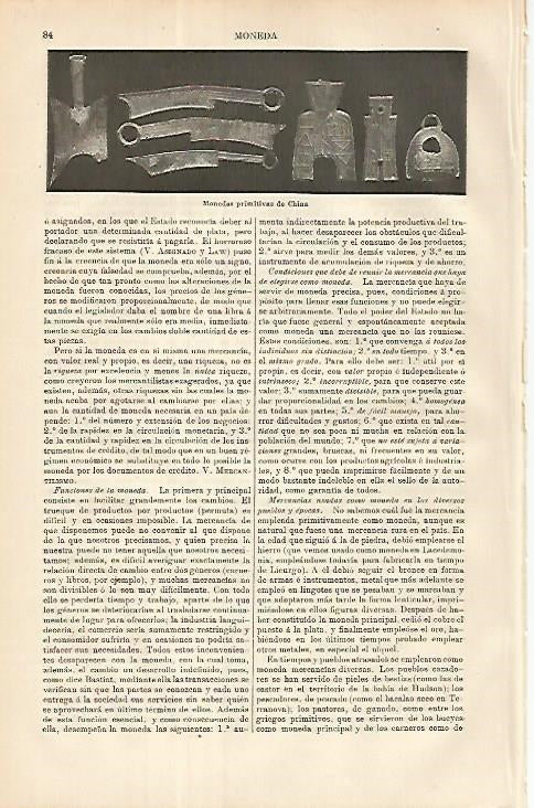 LAMINA ESPASA 8529: Monedas primitivas de China