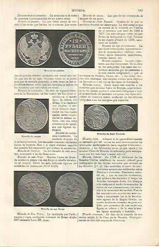 LAMINA ESPASA 8534: Moneda de San Jorge y de la Sede Vacante