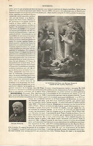 LAMINA ESPASA 8564: El Nacimiento del Señor por Monserda