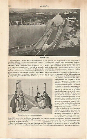 LAMINA ESPASA 8597: Montaña rusa
