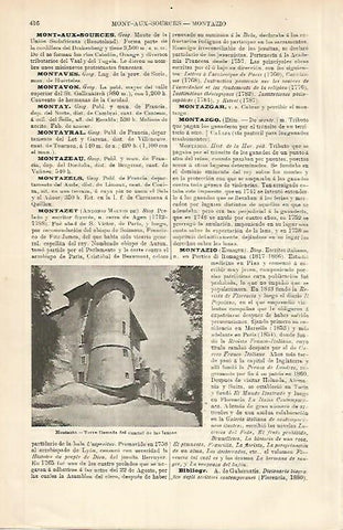LAMINA ESPASA 8601: Torre del Cuartel de las Lanzas MontautoItalia