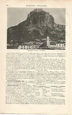 LAMINA ESPASA 8621: Vistas de Monte Vergine Italia
