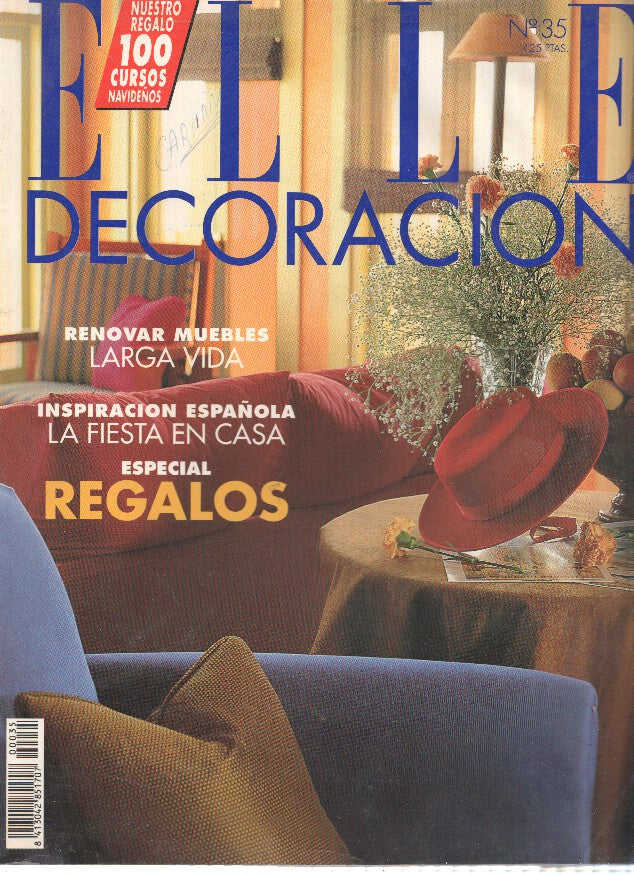 ELLE DECORACION numero 0035 - EL ESTILO DE PACO MUÑOZ